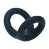 Double O Silicone Cockring - S - Black